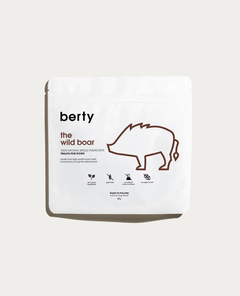 Berty wild boar treat for dogs